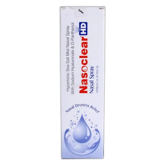 nasoclear hd nasal spray 100 ml